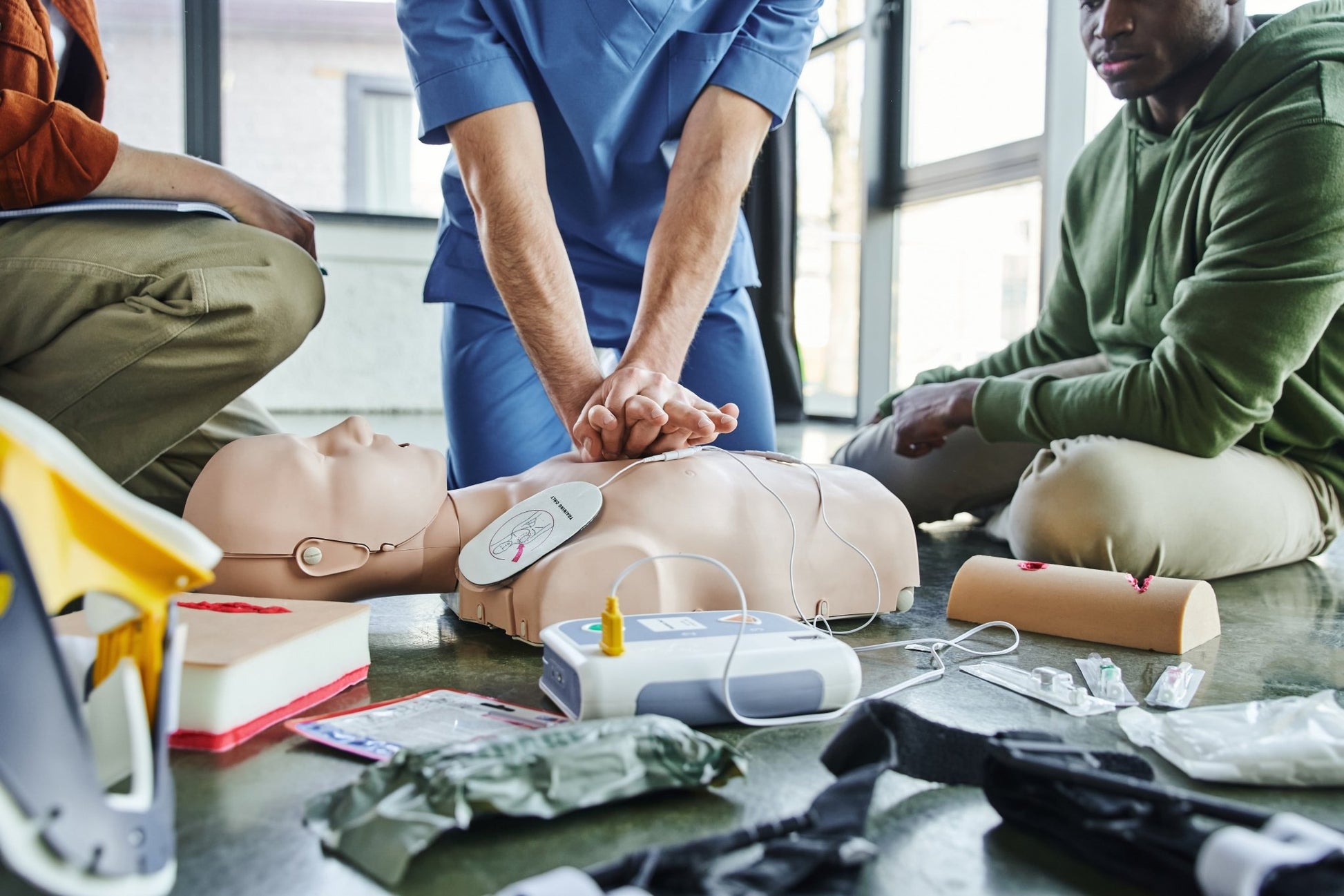 Red Cross Standard First Aid and CPR Blended - SIMS