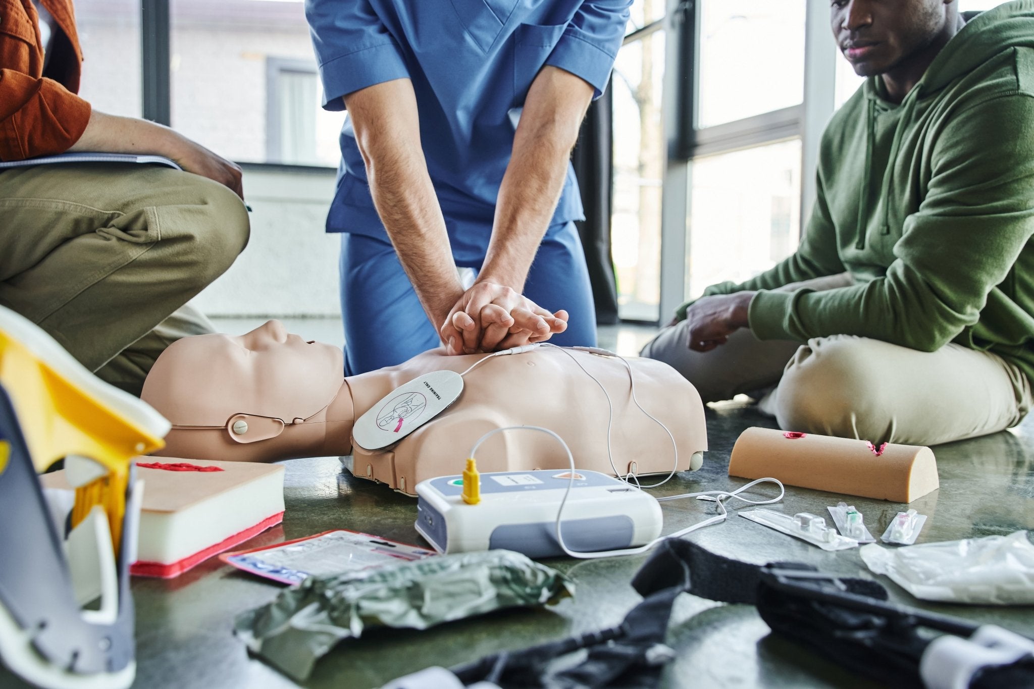 Red Cross Standard First Aid and CPR Blended - SIMS